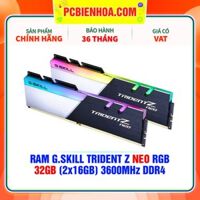 Ram G.Skill Trident Z Neo RGB 32GB (2x16GB) 3600Mhz DDR4 (F4-3600C18D-32GTZN)