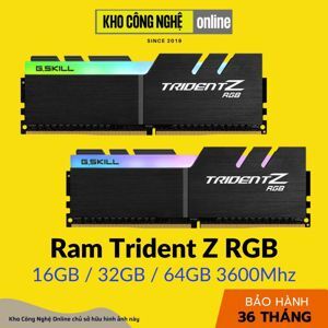 RAM GSkill Trident Z RGB 16GB 3600 MHZ