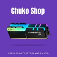 Ram G.SKILL Trident Z RGB 8GB 3000Mhz DDR4