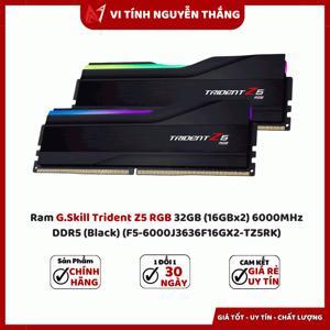 Ram G.Skill Trident Z5 RGB DDR5 DDR5-6000MHz 32GB (2x16GB) - F5-6000J3636F16GX2-TZ5RK