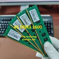 RAM KINGMAX, KINGSTON 2G, 4G DDR3 1333 PC (dùng cho máy tính để bàn)