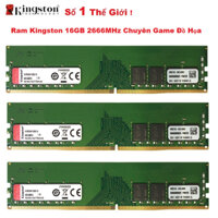 Ram Kingston 16GB DDR4 2133/2400/2666MHz Dùng Cho PC Desktop Máy Tính Để Bàn