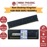 RAM Kingston 4Gb DDR3 Bus 1333Mhz hoặc 1600mhz Mới 100% bảo hành 3 năm