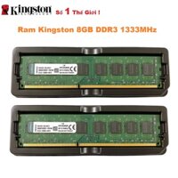 Ram Kingston 8GB DDR3 1333MHz PC3-10600 1.5V PC Desktop