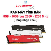 Ram Kingston Fury 8GB/16GB DDR4 bus 2666/3200Mhz Memory Ram Hyperx PC4 Desktop - Bảo hành 36 tháng