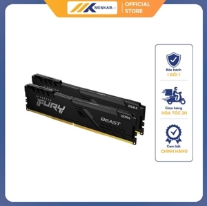 Ram Kingston FURY Beast 16GB (2x8GB) DDR4 3200Mhz