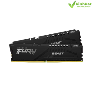 Ram Kingston Fury Beast 32GB (2x16GB) DDR5 5200Mhz