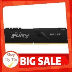 Ram Kingston FURY Beast 8GB (1x8GB) DDR4 2666Mhz
