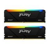 Ram Kingston FURY Beast RGB 16GB (2x8GB) DDR4 3200MHz (KF432C16BBAK2/16)
