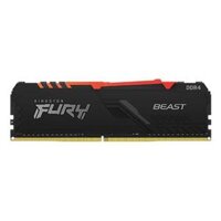 Ram Kingston FURY Beast RGB 8GB (1x8GB) DDR4 3200MHz - có LED