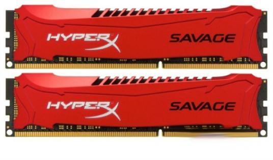 RAM Kingston HyperX Savage Red 8GB (2x4GB) DDR3 Bus 1600Mhz - (HX316C9SRK2/8)
