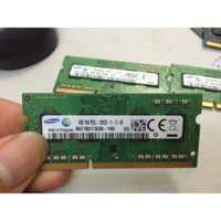 Ram laptop 4GB Samsung DDR3 PC3L-12800S Bus 1600MHz máy coin