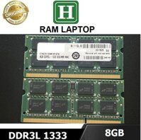 Ram laptop 8GB DDR3L bus 1333 10600s ram cho laptop