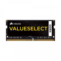 Ram laptop Corsair Value Select DDR4 4GB 1x4GB Bus 2133Mhz SODIMM CMSO4GX4M1A2133C15 - Hàng Chính Hãng