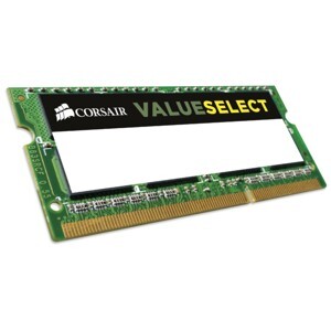 Ram Laptop Corsair ValueSelect 8GB DDR3L Bus 1600MHz CL11 Non-ECC 1.35V (CMSO8GX3M1C1600C11)