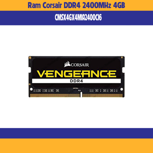 Ram Laptop Corsair Vengeance 4GB (1x4GB) DDR4 2400MHz (CMSX4GX4M1A2400C16)
