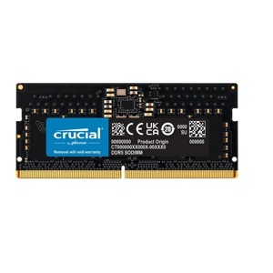 Ram laptop Crucial 32GB DDR5 bus 4800Mhz CL40 (CT32G48C40S5)