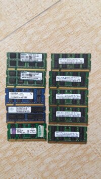 Ram laptop DDR2 2G bus 667 800 Hàng tháo máy bộ mới keng cho máy bàn