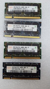 Ram Laptop DDR2 2G bus 667 800 nhiều hiệu bao xịn