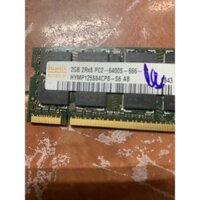 ram laptop ddr2 2gb hynix pc2-6400s bh 5 năm