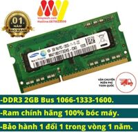 Ram laptop DDR3 2GB - bus 1333 Pc3 Bóc máy