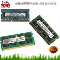 Ram LAPTOP DDR3-2GB Bus 1333,KHÔNG KÉN MAIN-BH36T