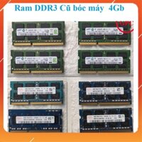 Ram Laptop DDR3 4Gb cũ bóc máy