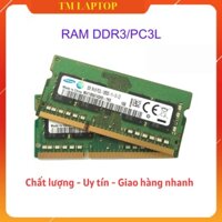 RAM Laptop DDR3 DDR3L 4Gb 8Gb Bus 1333 1600MHz Samsung, SKhynix, Crucial, Micron PC3/PC3L-10600/12800