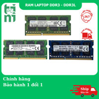 Ram Laptop DDR3L 8GB bus 1600 tháo máy bộ bảo hành 36 tháng