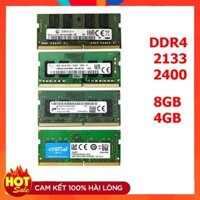 Ram laptop DDR4 8GB 4GB bus 2133 2400 Nhiều Hãng - Bảo hành 2 Năm 1 Đổi 1