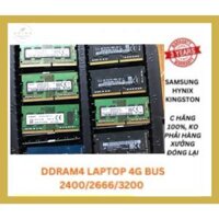 Ram Laptop DDR4 bus 2400 Hàng Tháo Máy Mới 95%- Bảo Hành 3 Năm