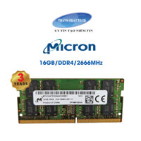 Ram Laptop DDR4 Micron 4GB / 8GB / 16GB Bus 2666Mhz.Chính hãng bảo hành 1 đổi 1 trong 3 năm