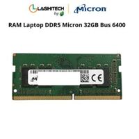 RAM Laptop DDR5 Micron 32GB Bus 6400 (hàng tháo máy)