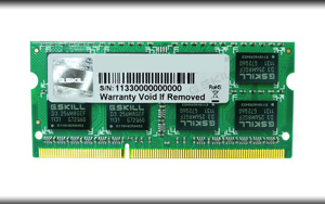 Ram laptop Gskill F3-12800CL9S-2GBSQ - 2G/ DDR3/ 1600Mhz