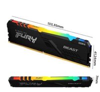 Ram Laptop KF548S38IB-8| Kingston 8GB 4800MT/S DDR5 CL38 SODIMM FURY Impact