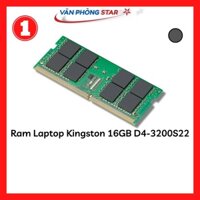 Ram Laptop Kingston 16GB D4-3200S22 2Rx8 SODIMM (KVR32S22D8/16)