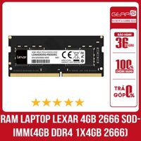 RAM Laptop Lexar 4GB 2666 SODIMM(4GB DDR4 1x4GB 2666) - Bảo Hành Chính Hãng 36 Tháng