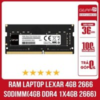 RAM Laptop Lexar 4GB 2666 SODIMM(4GB DDR4 1x4GB 2666) - Bảo Hành Chính Hãng 36 Tháng