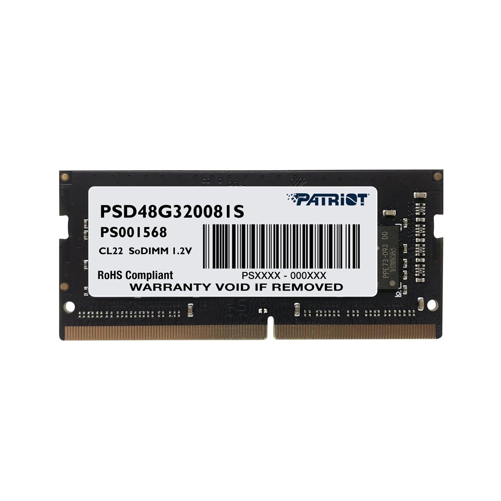 Ram Laptop Patriot 8GB DDR4 3200MHz PSD48G320081S