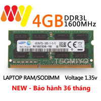 RAM Laptop Samsung 4GB 8GB DDR3L 1600MHz PC3L-12800 Cũ - Mới 1.35V Sodimm Dùng Cho Laptop MacBook Máy Tính Xách Tay