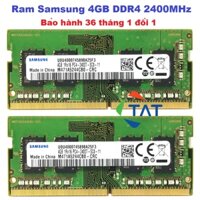 Ram Laptop Samsung 4GB DDR4 2400MHz Chính Hãng - Bảo hành 36 tháng