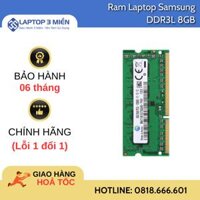 Ram Laptop Samsung DDR3L 8GB