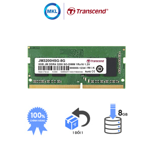 Ram Laptop Transcend DDR4 8GB 3200Mhz SO-DIMM