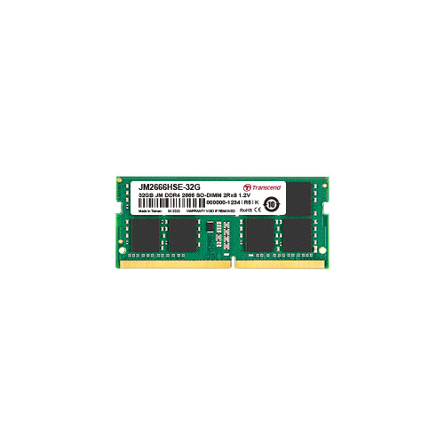 Ram Laptop Transcend JetRam 16GB, DDR4-2666 Unbuffered SO-DIMM (JM2666HSB-16G)