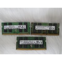 Ram Laptop zin tháo máy 16GB DDR4 Bus 2133, 2400, 2666v