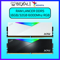 Ram Máy Tính 16Gb DDR5 6000Mhz ADATA LANCER RGB Hàng Chính Hãng Bexal AD31