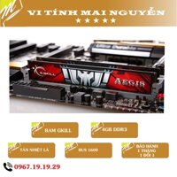 Ram máy tính 4G DDR3 Bus 1600 Gskill AEGIS chính hãng, tản nhiệt lá. Hàng 2hand. BH 1 tháng.