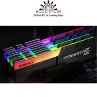 Ram máy tính bàn G.SKILL Trident Z RGB 8GB 3000MHz DDR4 (8GBx1) F4-3000C16S-8GTZR - Hoco store