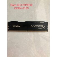 RAM máy tính bàn Kingston HyperX  4 GB DDR4 Bus 2133. Hàng đã qua sử dụng. BH 1 tháng.