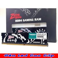 RAM Máy Tính DDR4 PC 4G/2400 8G/2400 8G/2666 8G/3000 KINGMAX ZEUS Dragon Tản nhiệt Renew. Bảo hành 12 Tháng .